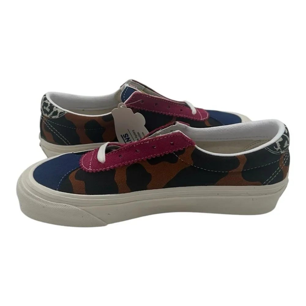 Vans Style 73 DX Animal Mix Shoes Women's Size 6 Black-Blue-Red Sneakers‎